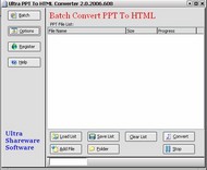 Ultra PPT To HTML Converter screenshot